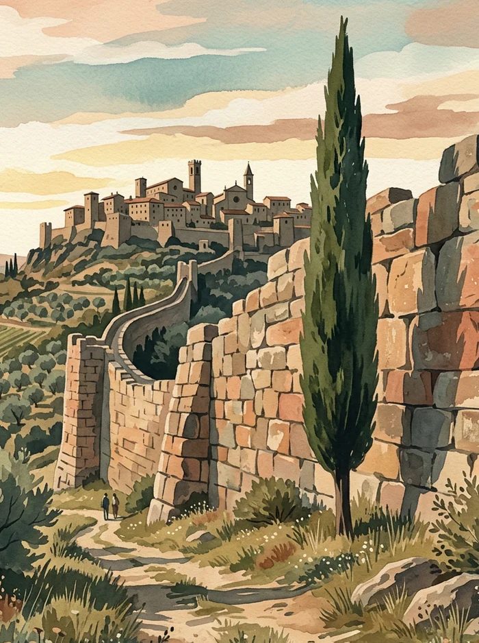 Thumbnail della verticale "Arte e tesori etruschi" della guida di Cortona